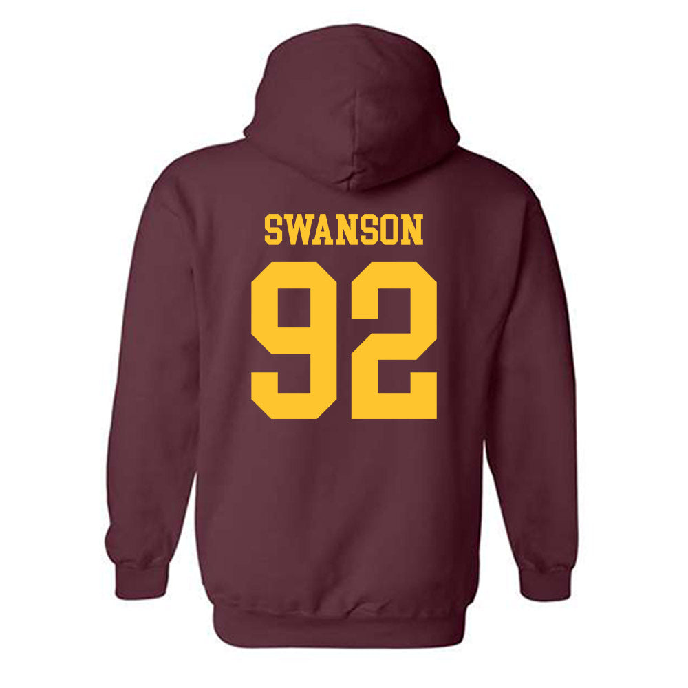 Arizona State - NCAA Football : Zac Swanson - Classic Shersey Hooded Sweatshirt-1