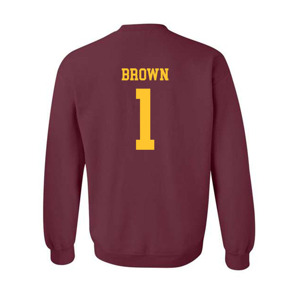 Arizona State - NCAA Football : Kyson Brown - Classic Shersey Crewneck Sweatshirt-1