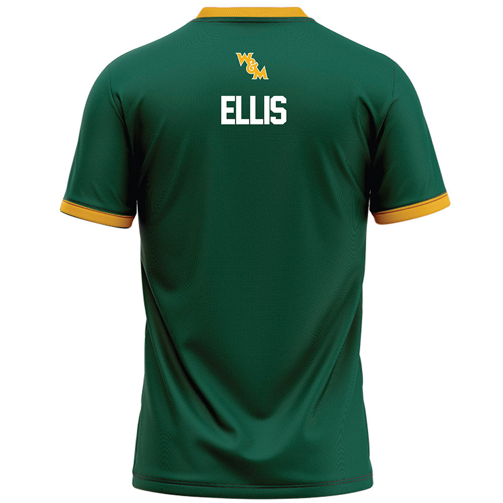 William & Mary - NCAA Football : Cade Ellis - Green Football Jersey-1