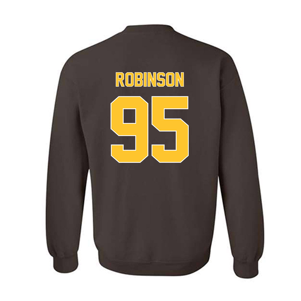Wyoming - NCAA Football : Caleb Robinson - Classic Shersey Sweatshirt