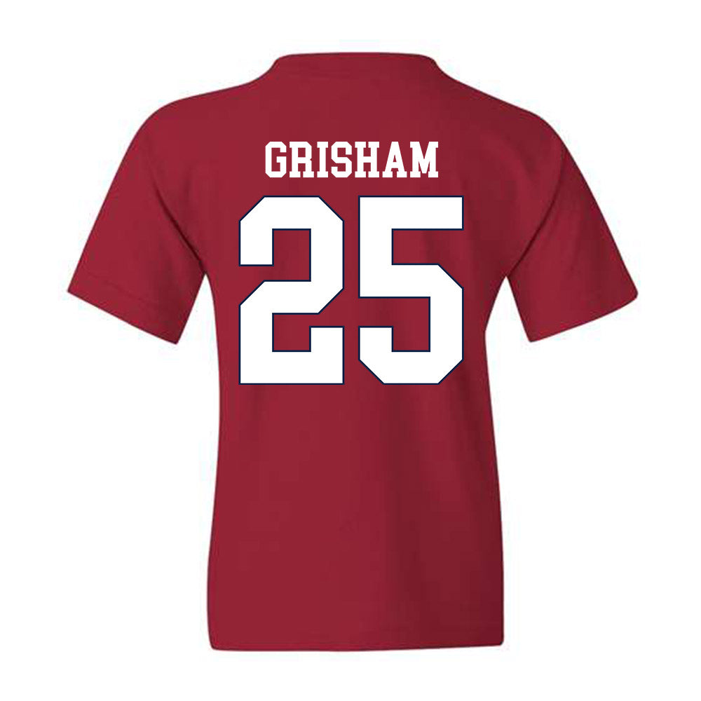 Ole Miss - NCAA Softball : Tenly Grisham - Youth T-Shirt Classic Shersey