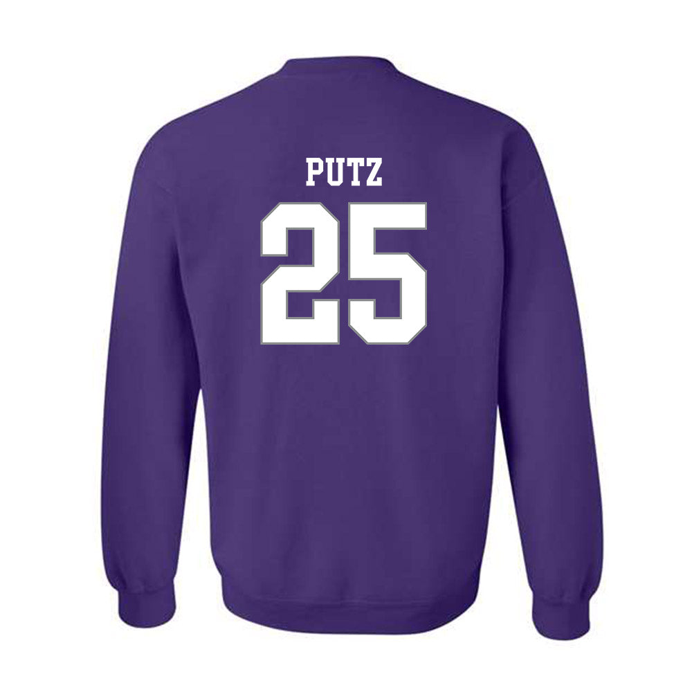 Kansas State - NCAA Baseball : Rohan Putz - Crewneck Sweatshirt Classic Shersey