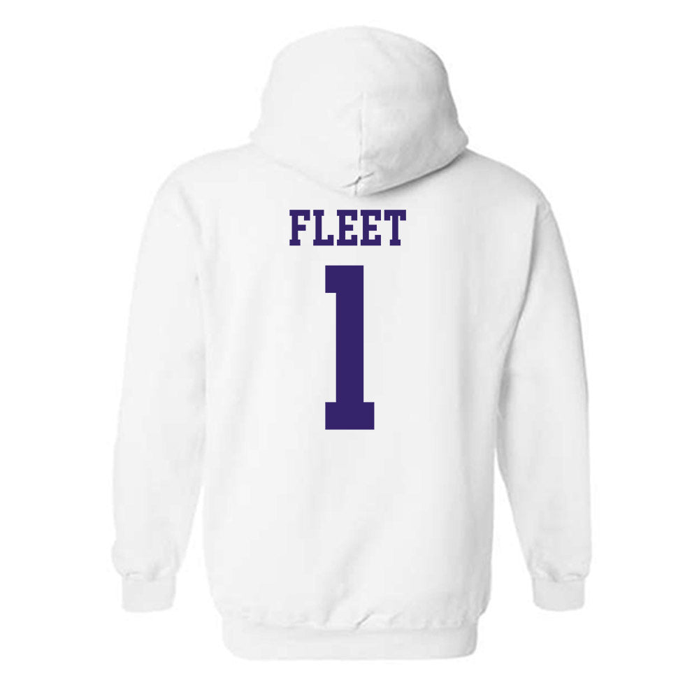 JMU - NCAA Softball : Kirsten Fleet - Hooded Sweatshirt Fashion Shersey