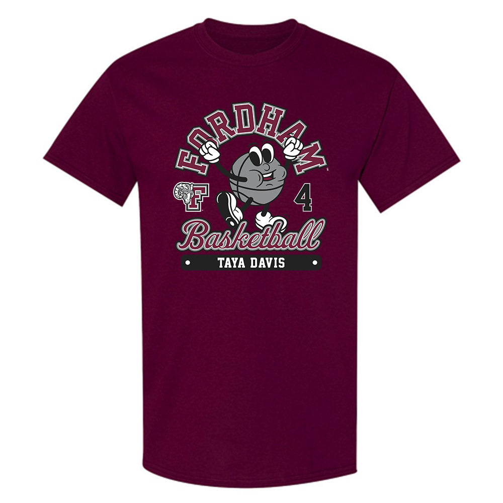 Fordham - NCAA Women's Basketball : Taya Davis - T-Shirt Fashion Shersey