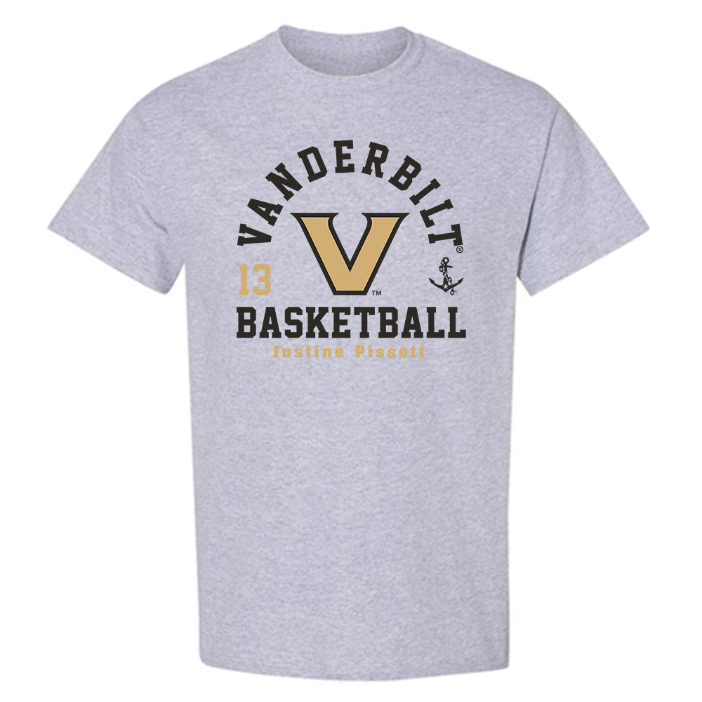 Vanderbilt - NCAA Women's Basketball : Justine Pissott - T-Shirt Classic Fashion Shersey