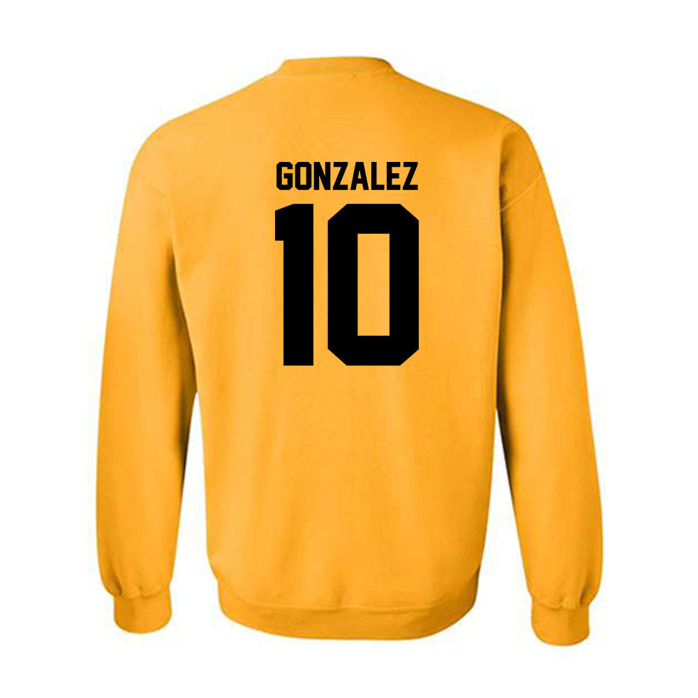 Idaho - NCAA Men's Basketball : Kristian Gonzalez - Gold Classic Sweatshirt
