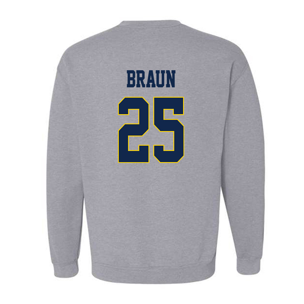 UCSD - NCAA Men's Soccer : Keenai Braun - Crewneck Sweatshirt Classic Fashion Shersey