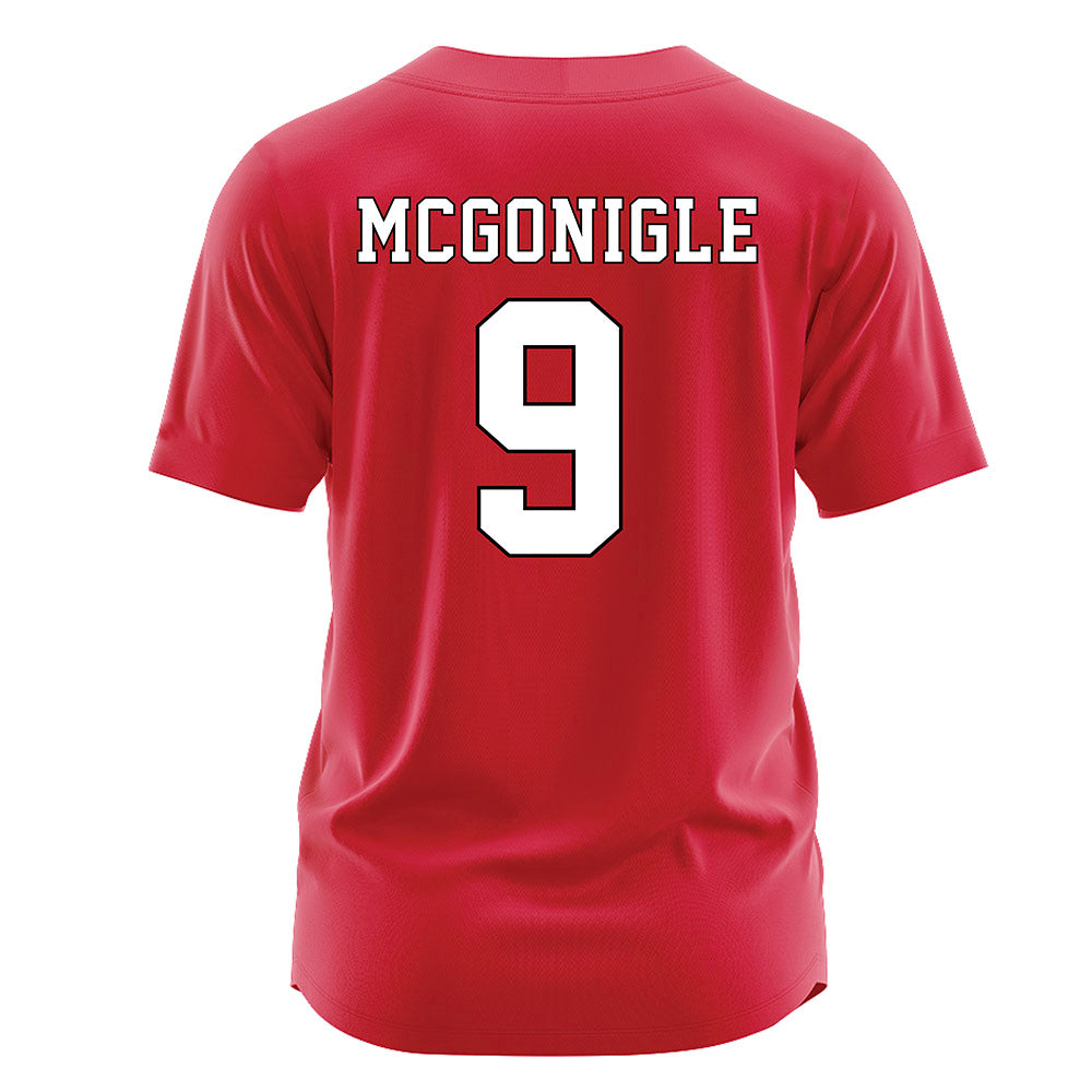 Fairfield - NCAA Softball : Quinn Mcgonigle - Baseball Jersey Red