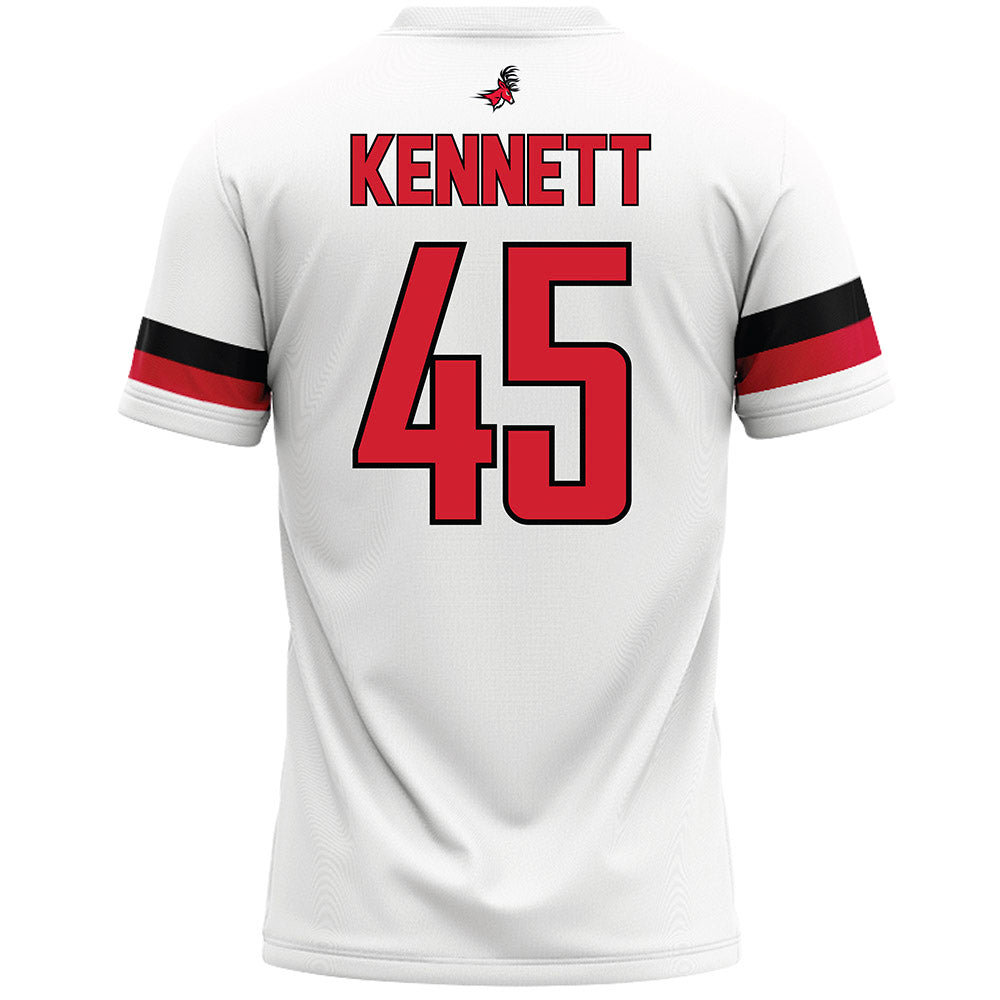 Fairfield - NCAA Men's Lacrosse : Cole Kennett - Lacrosse Jersey White