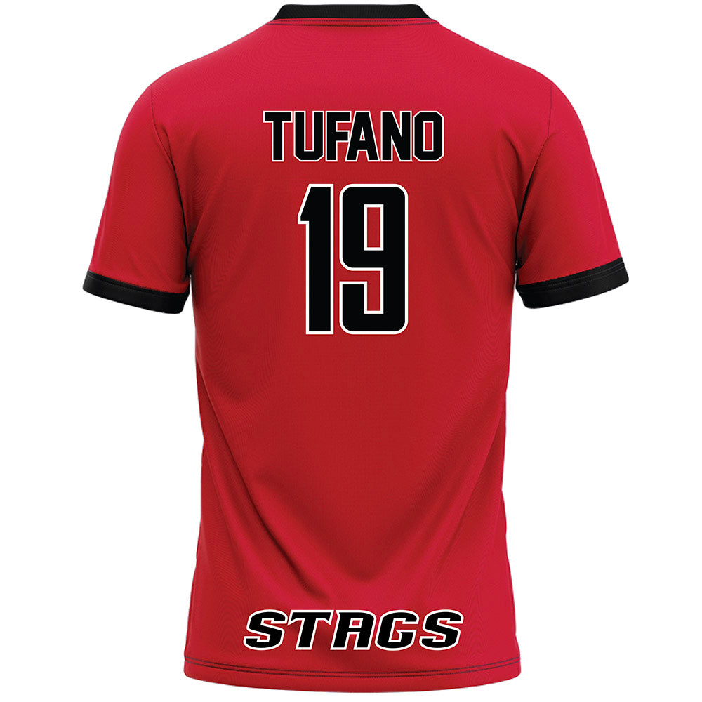 Fairfield - NCAA Women's Lacrosse : Kyleigh Tufano - Lacrosse Jersey Red