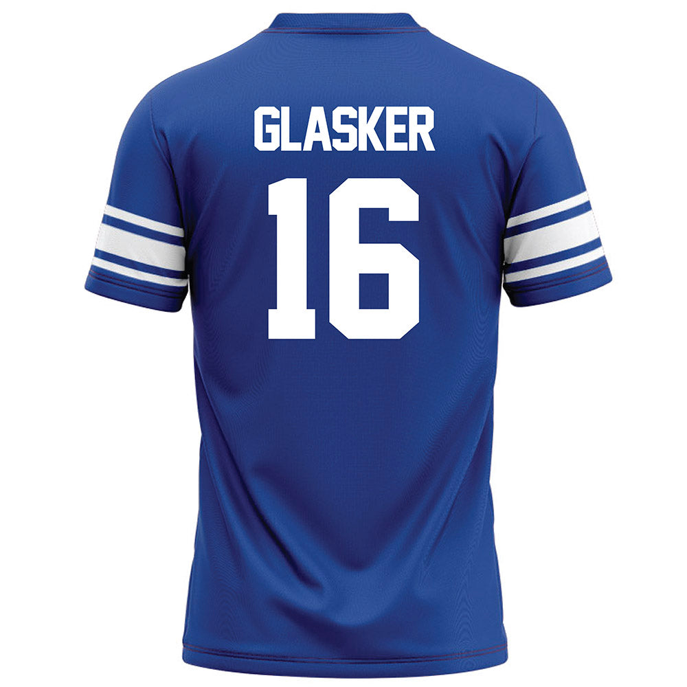 BYU - NCAA Football : Isaiah Glasker - Blue Fashion Jersey