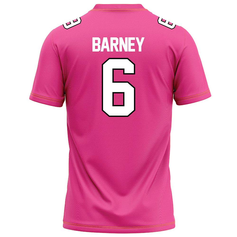Centre College - NCAA Football : Vassar Barney - Pink Football Jersey