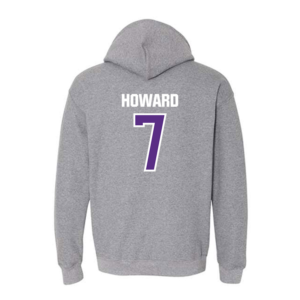 North Alabama - NCAA Baseball : Carson Howard - Hooded Sweatshirt Classic Shersey
