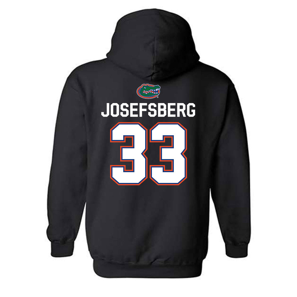Florida - NCAA Men's Basketball : Cooper Josefsberg - Hooded Sweatshirt Sports Shersey