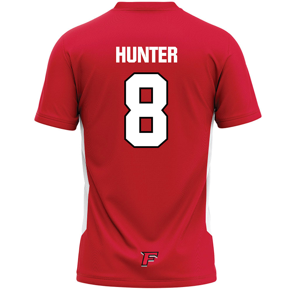 Fairfield - NCAA Men's Lacrosse : Walker Hunter - Lacrosse Jersey Red