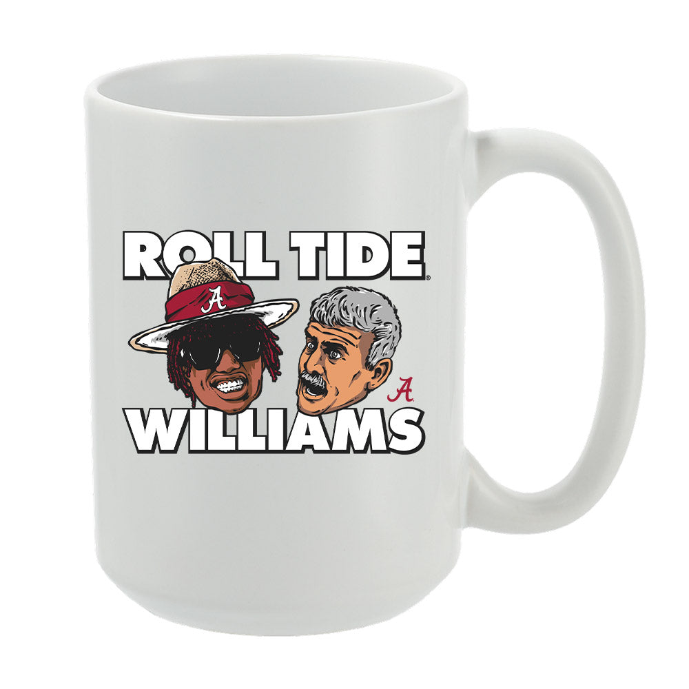 Alabama - NCAA Football : Ryan Williams x Roll Tide Willie - Mug