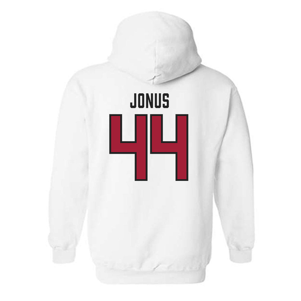 Alabama - Men's Basketball Alumni : Justin Jonus - Hooded Sweatshirt Sports Shersey