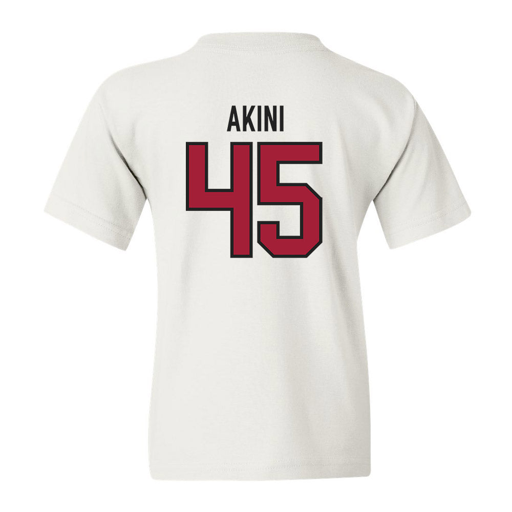 Alabama - Men's Basketball Alumni : Akini Akini - Youth T-Shirt Sports Shersey