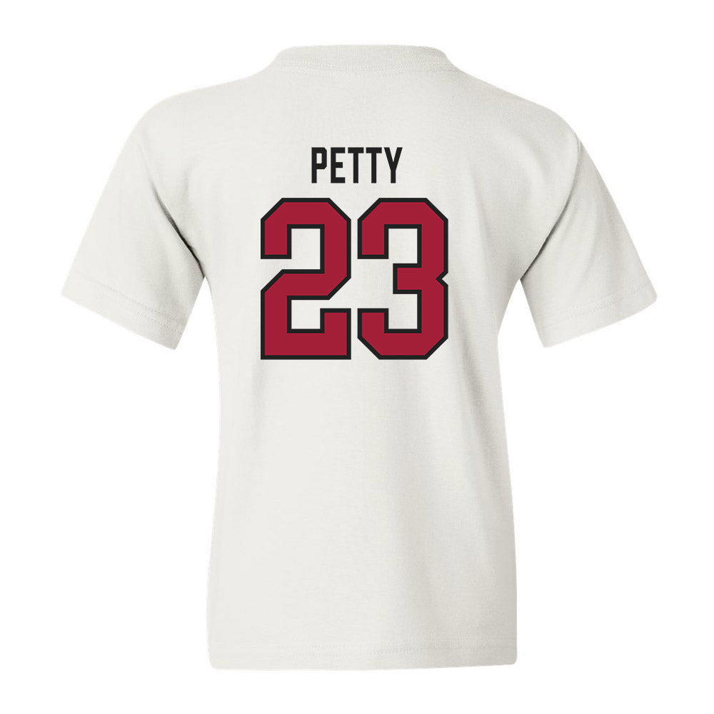 Alabama - Men's Basketball Alumni : John Petty - Youth T-Shirt Sports Shersey