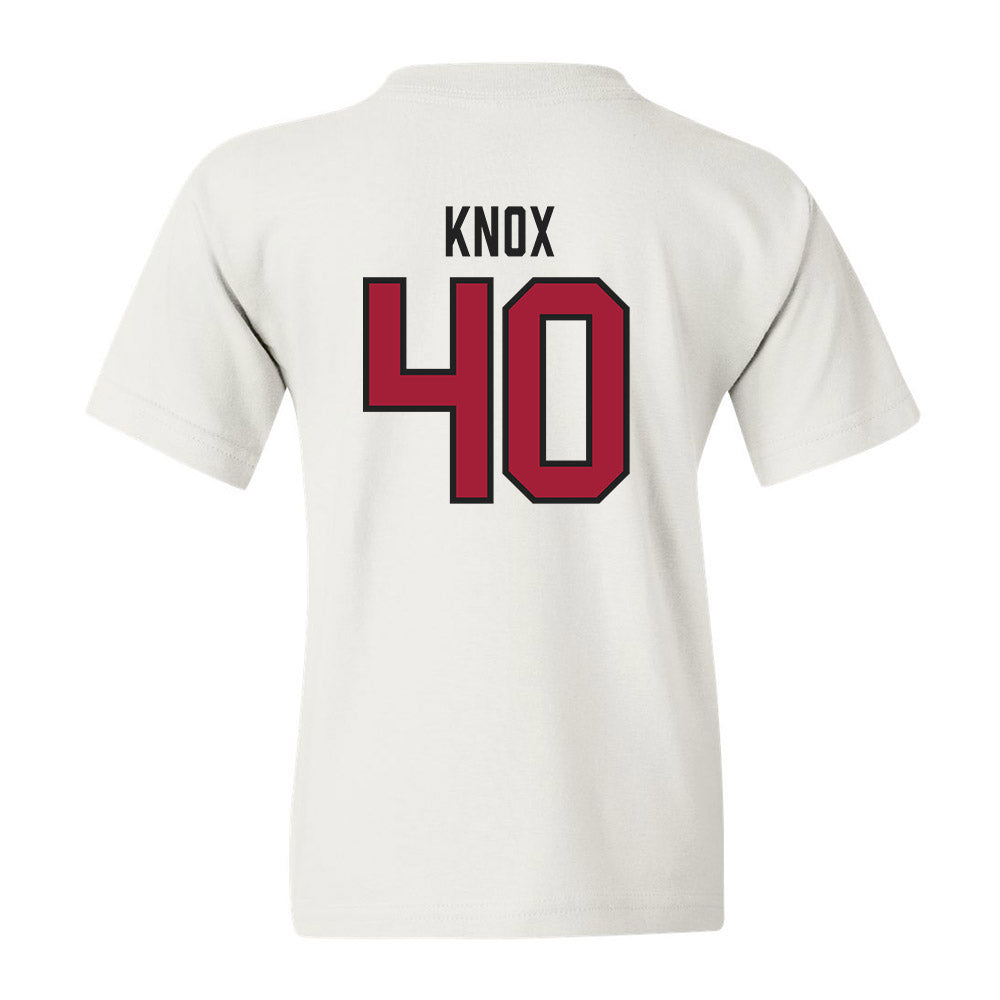 Alabama - Men's Basketball Alumni : Justin Knox - Youth T-Shirt Sports Shersey