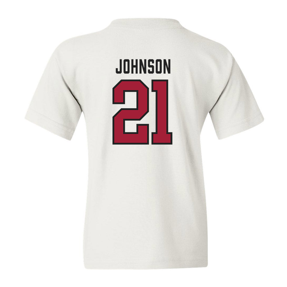 Alabama - Men's Basketball Alumni : Britton Johnson - Youth T-Shirt Sports Shersey