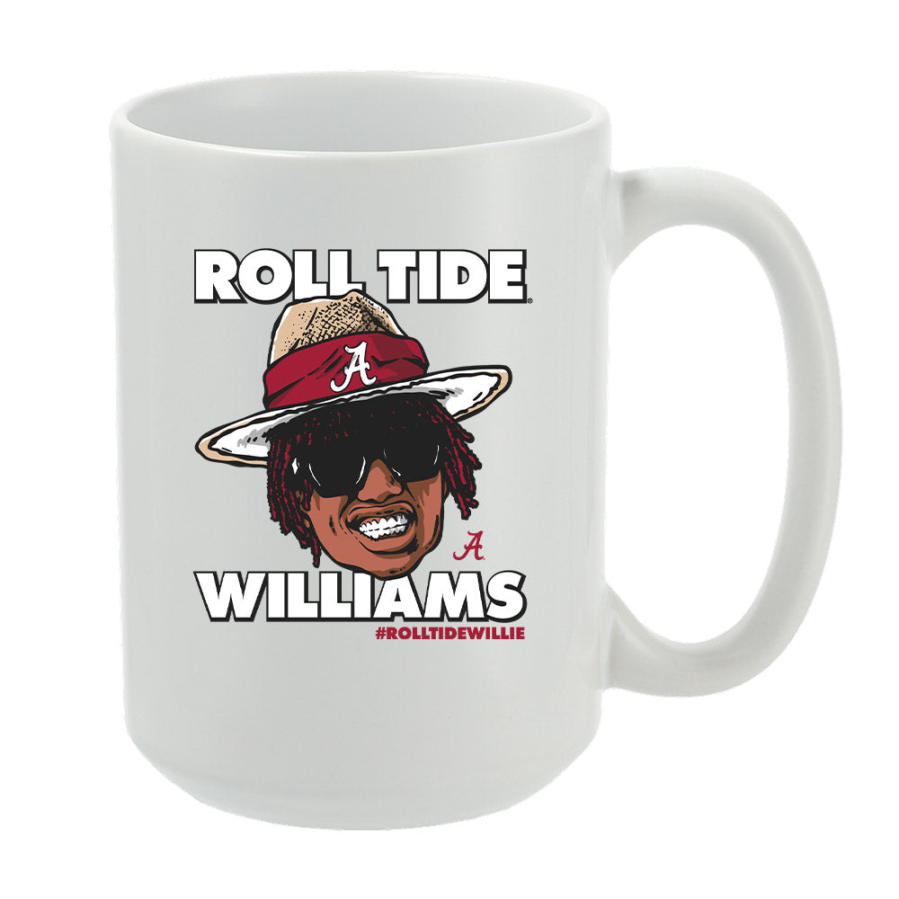 Alabama - NCAA Football : Ryan Williams x Roll Tide Willie - Mug