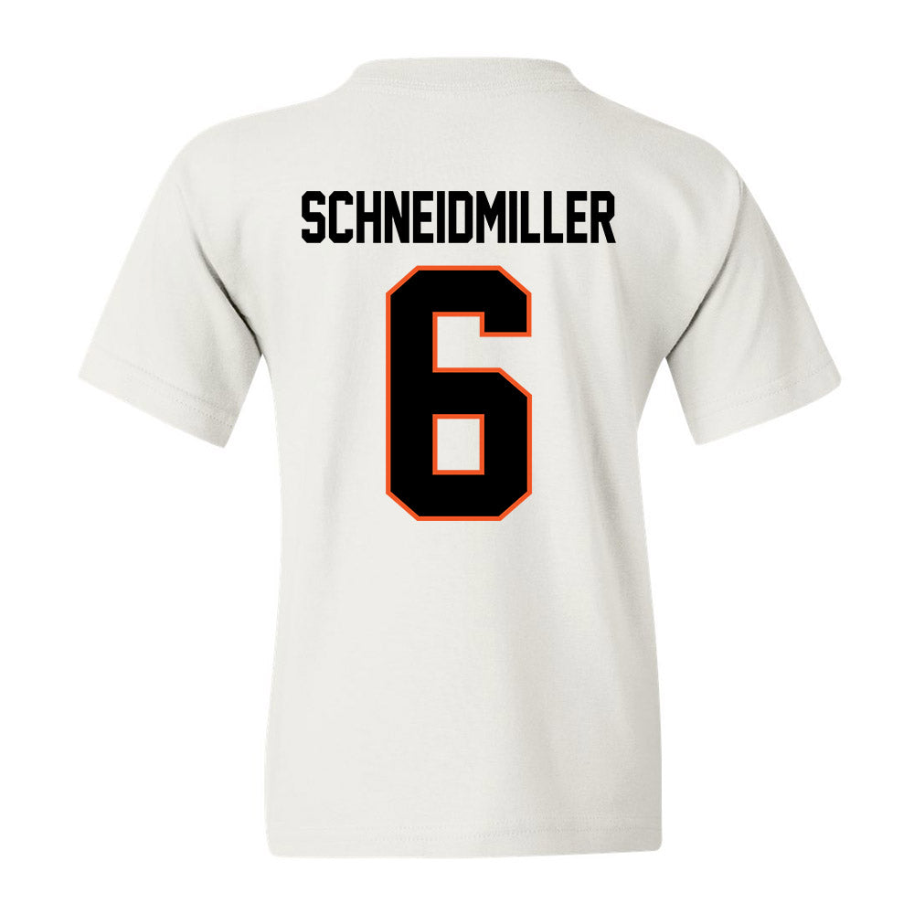 Oklahoma State - NCAA Softball : Audrey Schneidmiller - Youth T-Shirt Sports Shersey