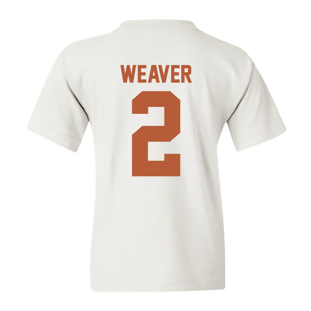 Texas - NCAA Men's Basketball : Chendall Weaver - Youth T-Shirt Classic Shersey