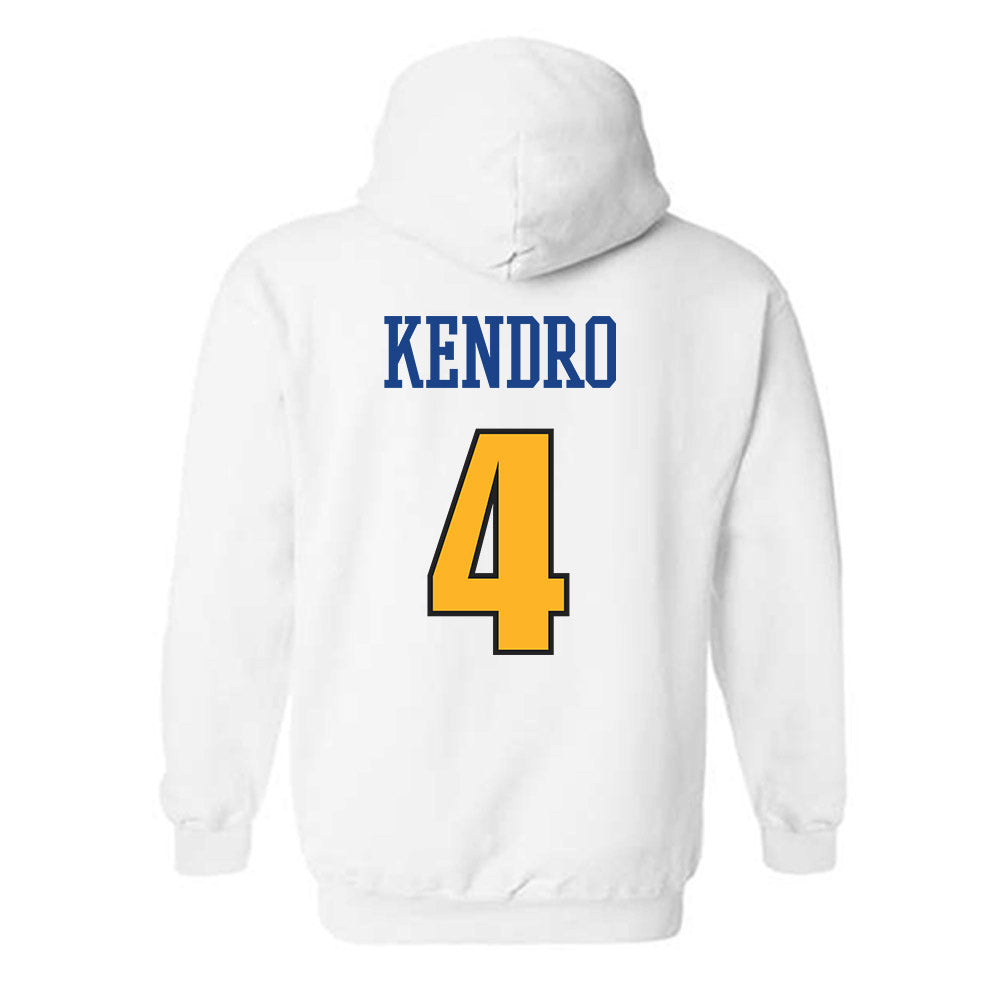 Pittsburgh - NCAA Baseball : Jacob Kendro - Hooded Sweatshirt Sports Shersey