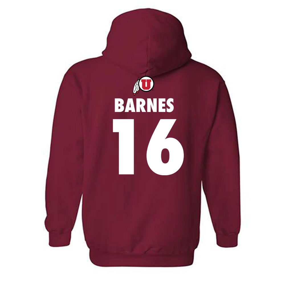 Utah - NCAA Football : Bryson Barnes Hail Mary Hooded Sweatshirt