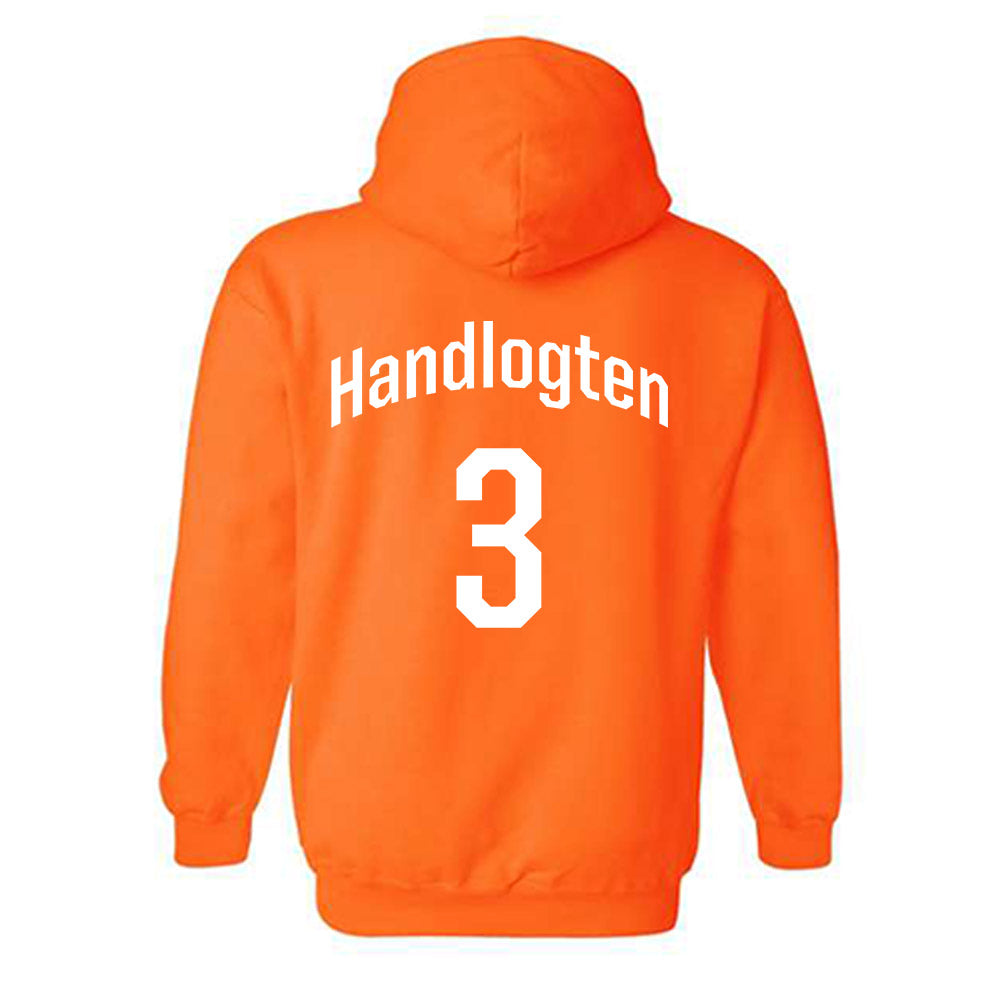 Florida - NCAA Men's Basketball : Micah Handlogten - Hooded Sweatshirt Sports Shersey