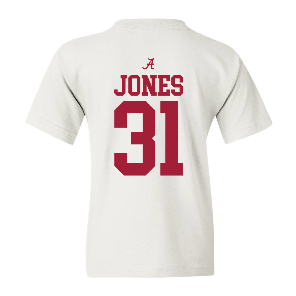 Alabama - NCAA Women's Basketball : Naomi Jones - Youth T-Shirt Classic Shersey