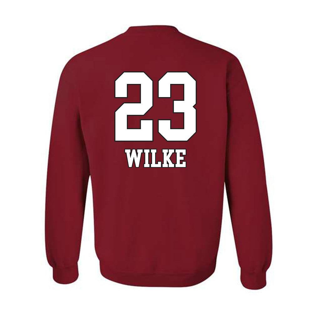 Utah - NCAA Women's Basketball : Maty Wilke - Crewneck Sweatshirt Sports Shersey