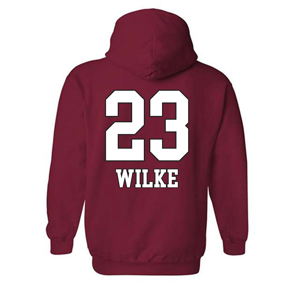 Utah - NCAA Women's Basketball : Maty Wilke - Hooded Sweatshirt Sports Shersey