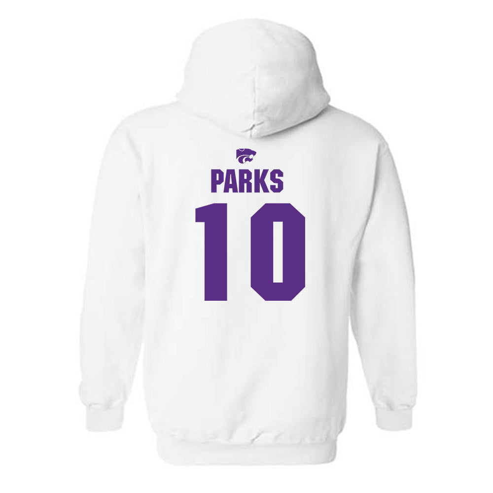 Kansas State - NCAA Women's Basketball : Mikayla Parks - Hooded Sweatshirt Sports Shersey