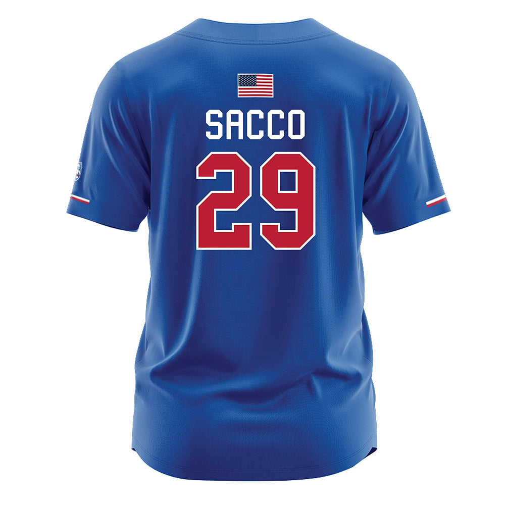 LA Tech - NCAA Softball : Sierra Sacco - Baseball Jersey