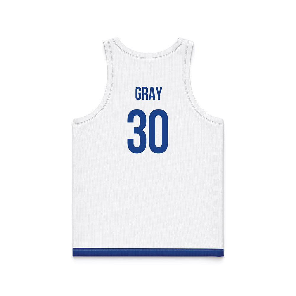 Drake - NCAA Women's Basketball : Taedyn Gray - Basketball Jersey