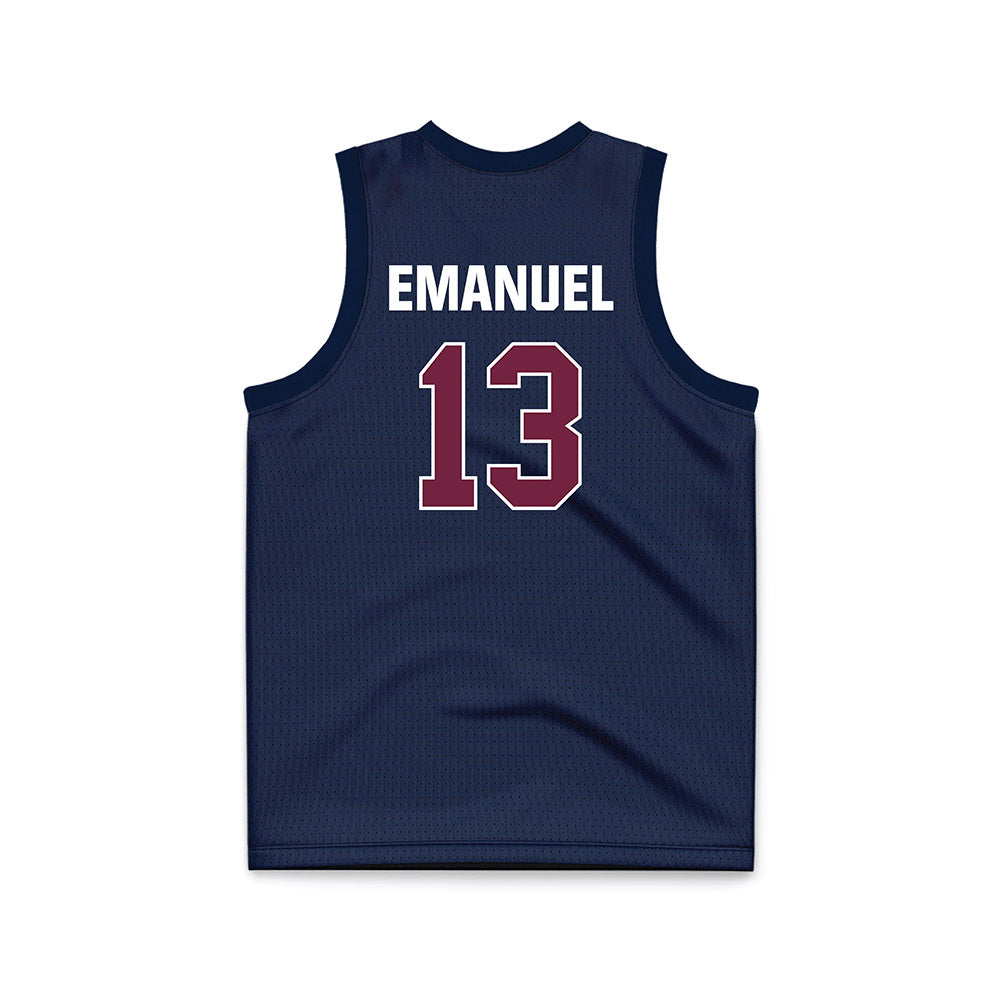 FDU - NCAA Men's Basketball : Jo'el Emanuel Fairleigh Blue Jersey