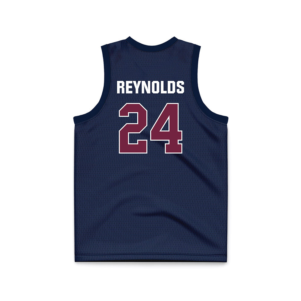 FDU - NCAA Men's Basketball : Brayden Reynolds Fairleigh Blue Jersey