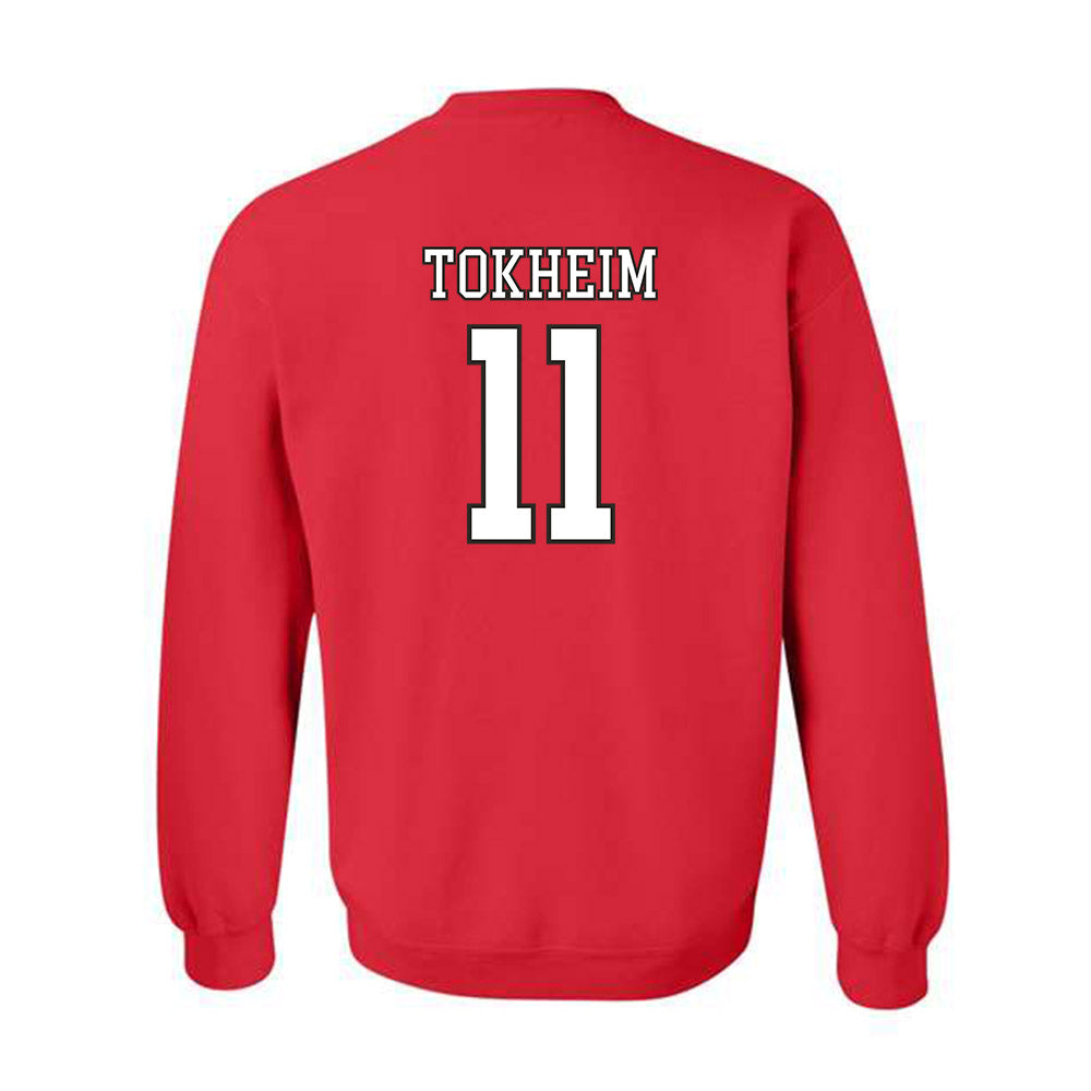 Nebraska - NCAA Softball : Talia Tokheim - Crewneck Sweatshirt Sports Shersey