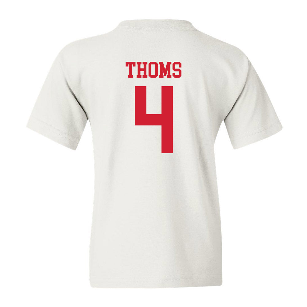 Nebraska - NCAA Softball : Malia Thoms - Youth T-Shirt Classic Shersey