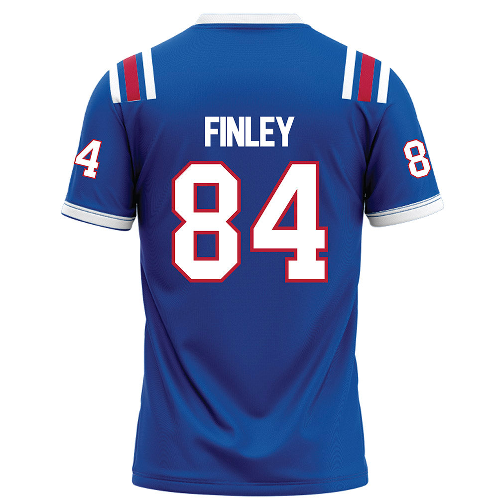LA Tech - NCAA Football : Elliott Finley - Blue Jersey