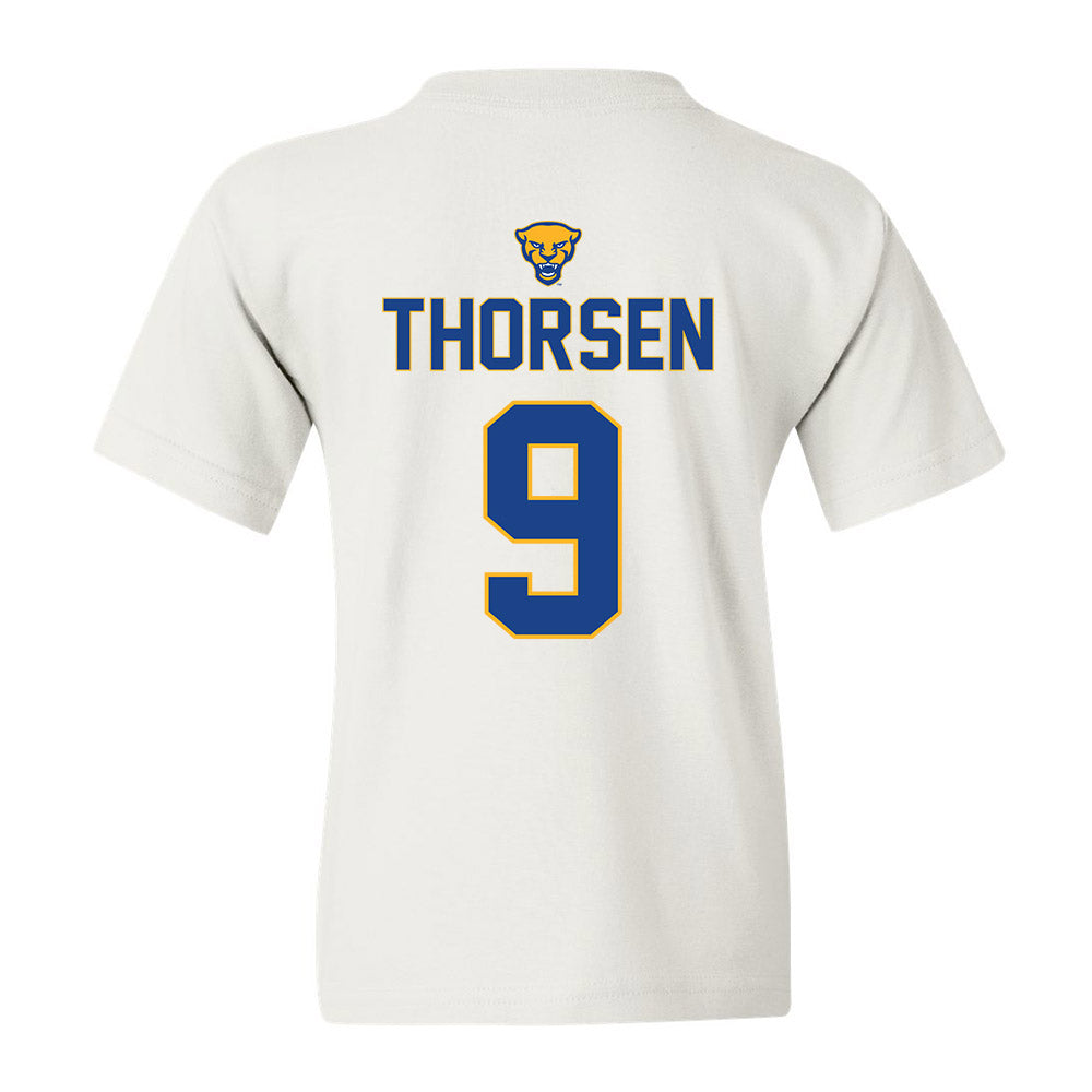 Pittsburgh - NCAA Men's Soccer : Albert Thorsen - Youth T-Shirt Sports Shersey