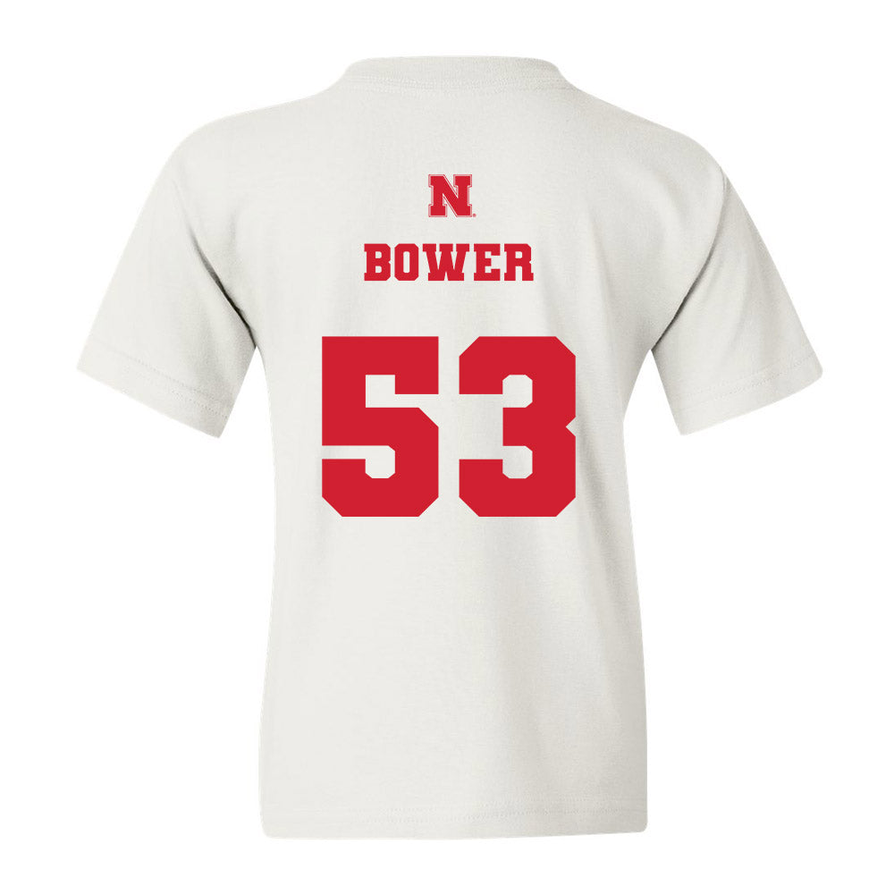 Nebraska - NCAA Football : Jacob Bower - Youth T-Shirt Classic Shersey