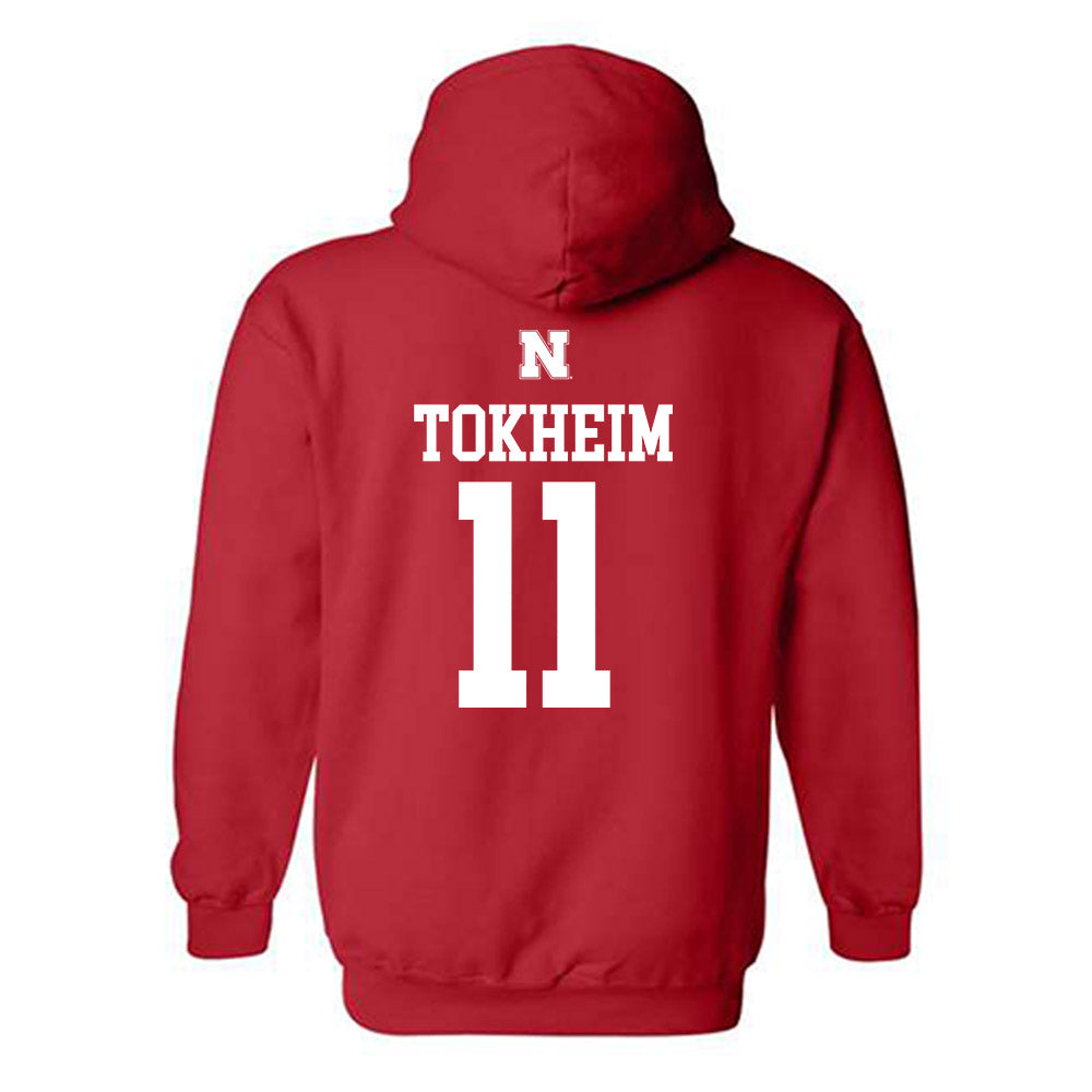 Nebraska - NCAA Softball : Talia Tokheim - Hooded Sweatshirt Classic Shersey