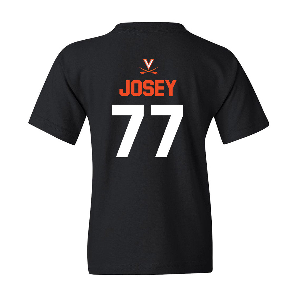 Virginia - NCAA Football : Noah Josey Youth T-Shirt