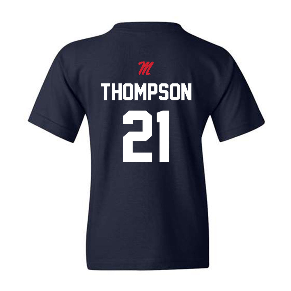 Ole Miss - NCAA Softball : Grace Thompson - Youth T-Shirt Sports Shersey