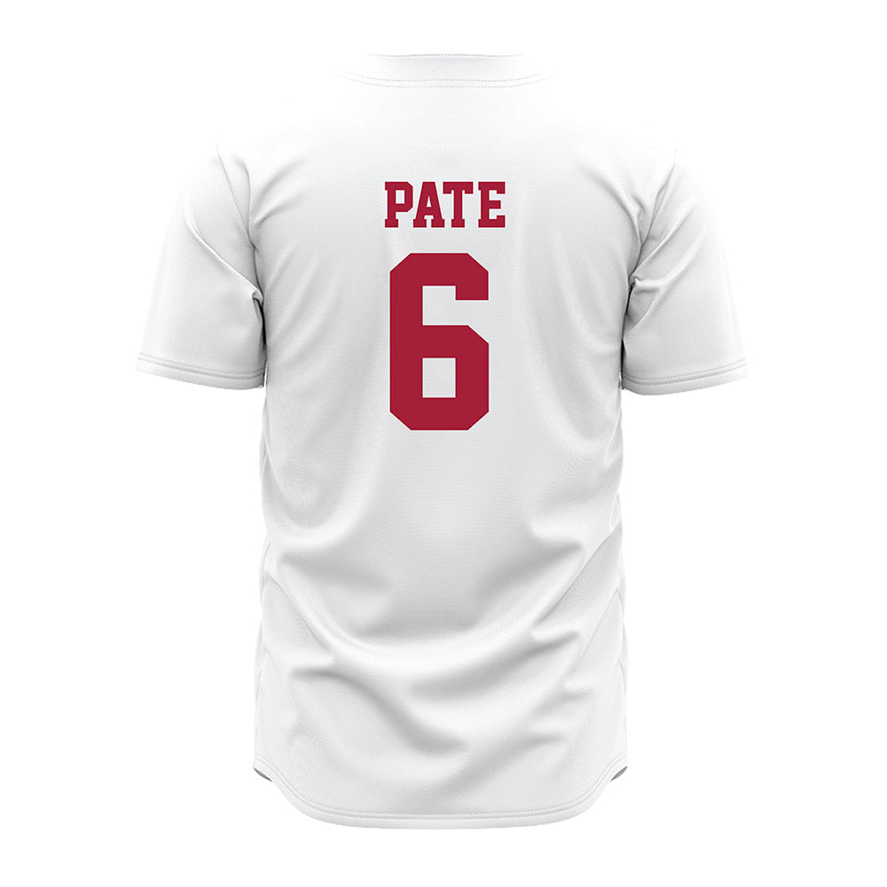 Alabama - NCAA Softball : Kinley Pate - White Jersey