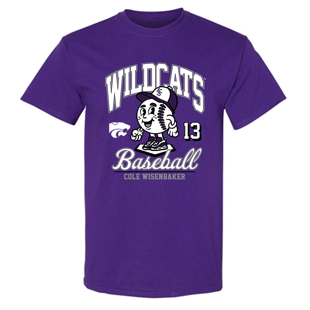 Kansas State - NCAA Baseball : Cole Wisenbaker - T-Shirt Fashion Shersey