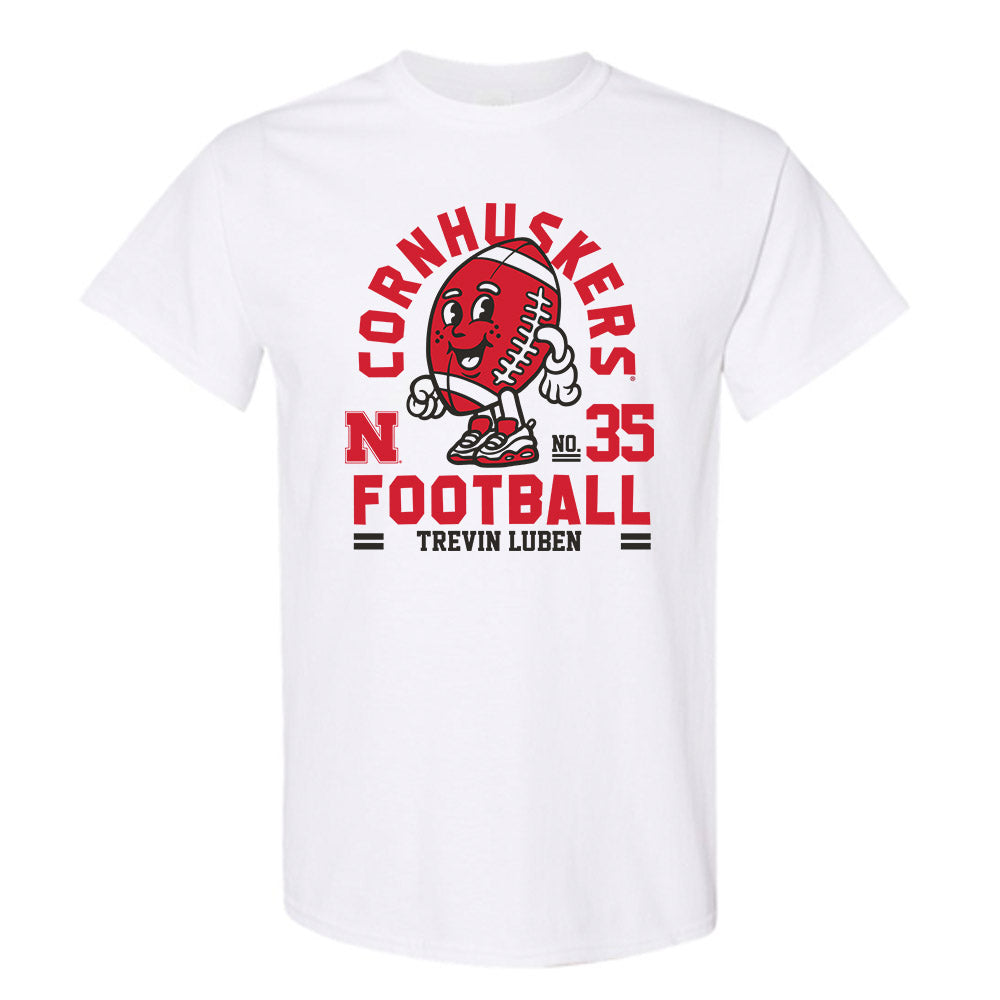 Nebraska - NCAA Football : Trevin Luben Fashion Shersey Short Sleeve T-Shirt